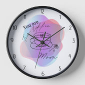 Horloge vous êtes une maman formidable (Recto)