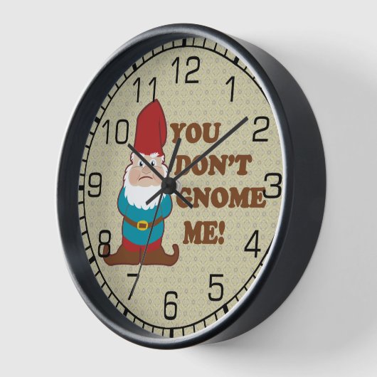 Horloge Vous Ne Me Gommez Pas ! (Angle)
