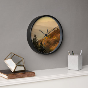 Horloge Vue sur la vallée d'Oconaluftee   Caroline du Nord