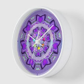 Horloge W2 pourpre (Angle)