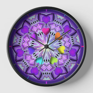 Horloge W2 pourpre
