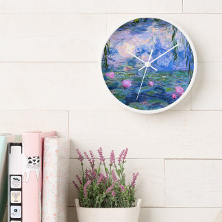 Horloge Water Lilies 1
