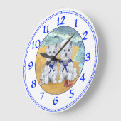 Horloge West Highland White Terrier (Angle)