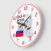 Horloge West Highland White Terrier (Angle)