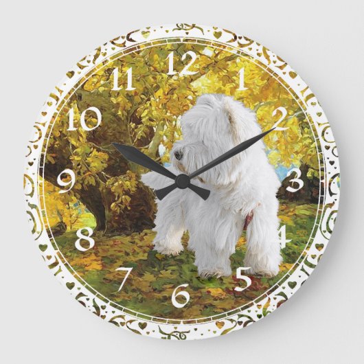 Horloge West Highland White Terrier (Recto)