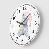 Horloge West Highland White Terrier (Angle)