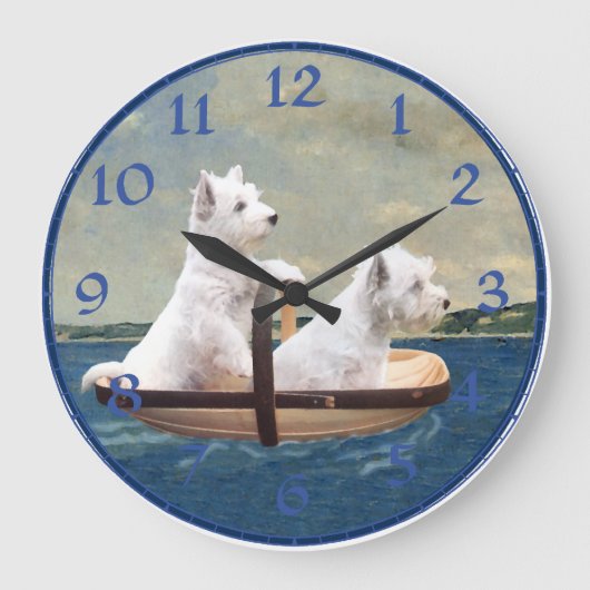 Horloge West Highland White Terrier (Recto)