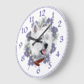 Horloge West Highland White Terrier (Angle)