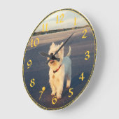 Horloge West Highland White Terrier (Angle)
