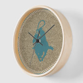 Horloge Western Rodeo Cowboy Cowgirl Roping (Angle)