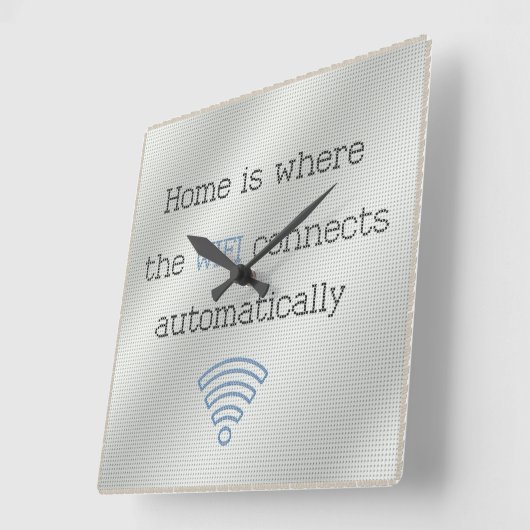 Horloge WIFI - Rétrospective (Angle)