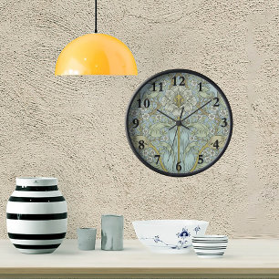 Horloge William Morris Spring Thicket : Floral antique