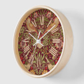 Horloge William Morris Strawberry Thief Classique victorie (Angle)