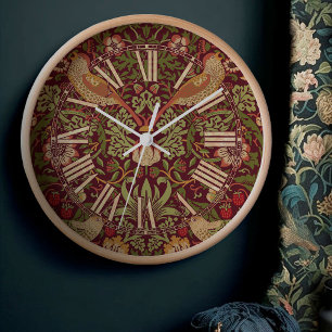 Horloge William Morris Strawberry Thief Classique Victorie
