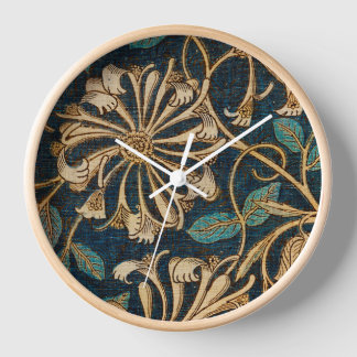 Horloge William Morris Vintage Honeysuckle Motif