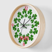 Horloge Wreath de la Saint Patrick Thunder_Cove (Angle)