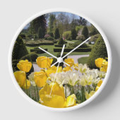 Horloge Yellow Tulips from Arboretum Volcji Potok Slovenia (Recto)