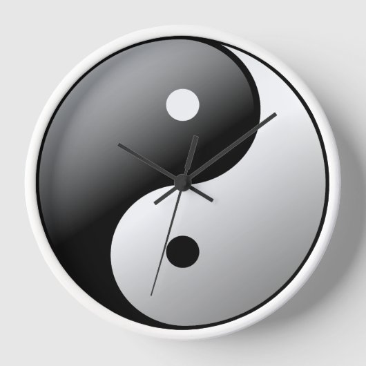 Horloge Yin Yang (Recto)