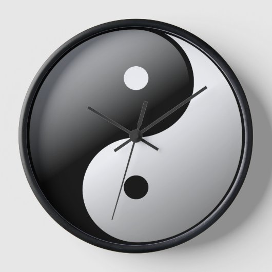 Horloge Yin Yang (Recto)