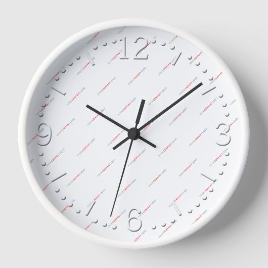 Horloge your logo personalized (Recto)