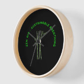 Horloge Zen Air : Respiration Durable (Angle)
