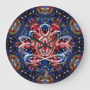 Horloge Zen Lotus Scintillation