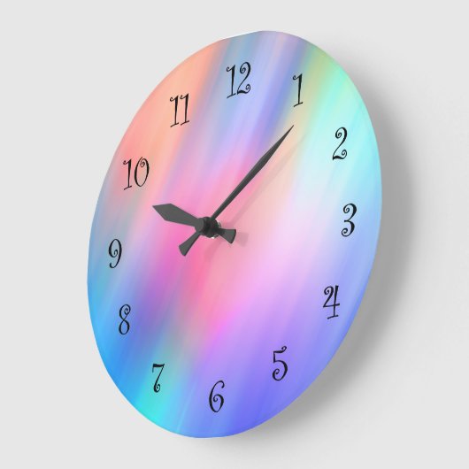 Horloges Abstraites colorées (Angle)