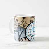 Horloges Café Mug (Devant gauche)