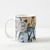 Horloges Café Mug (Gauche)