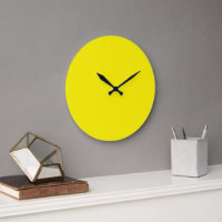 Horloges Carrés jaunes | Design moderne coloré