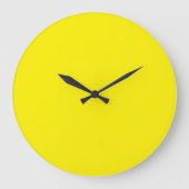 Horloges Carrés jaunes | Design moderne coloré (Recto)