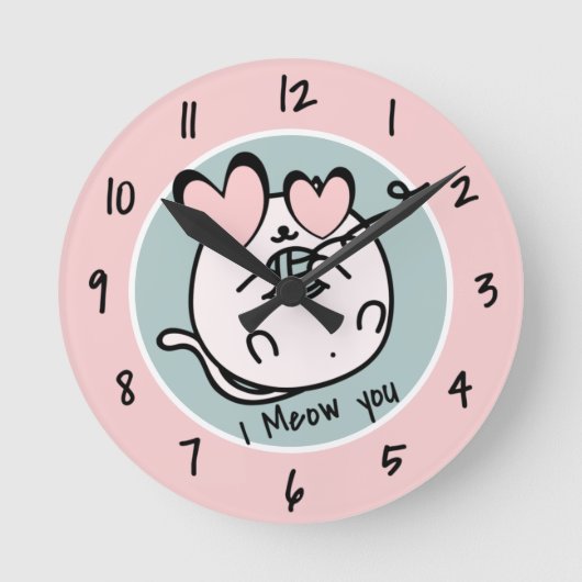 Horloges Chatons, Nurserie, Fille Animale Kitty Ch (Recto)