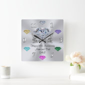 Horloges de 60e anniversaire de commande spéciale (Maison)