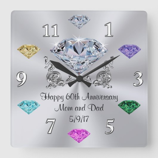 Horloges de 60e anniversaire de commande spéciale (Recto)