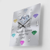 Horloges de 60e anniversaire de commande spéciale (Angle)