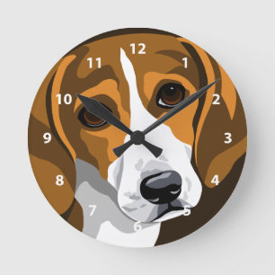 Horloges de beagle pour des amoureux de les chiens