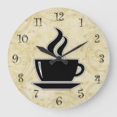 Horloges de cuisine murales Café (Recto)