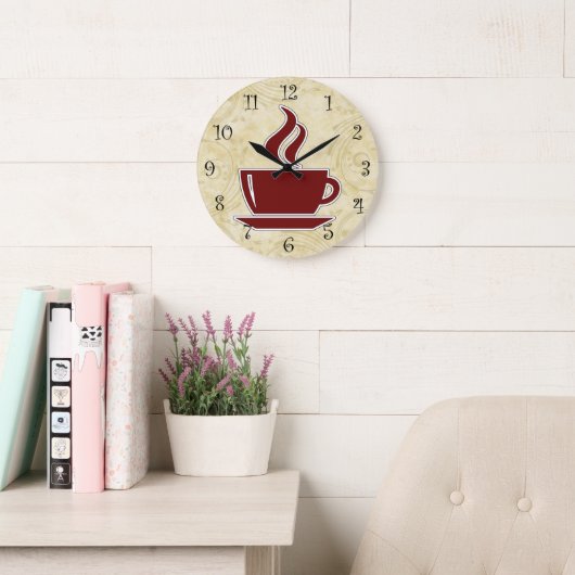Horloges de cuisine murales Café (Salle de lecture)