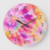 Horloges de décoration murale de style teinture Ab (Recto)