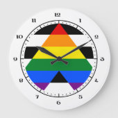 Horloges de drapeau LGBT (Recto)