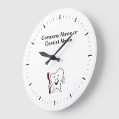 Horloges de logo de Dentist Office Company (Angle)