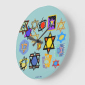 HORLOGES DE MUR JUDAIC - VACANCES JUIVES - MEILLEU (Angle)