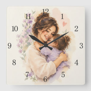 Horloges de nurserie décor mural Élégant Créez Vot