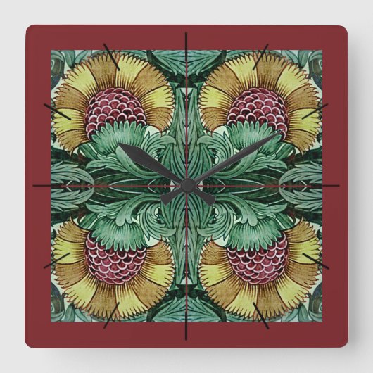 Horloges de William De Morgan Victorian (Recto)