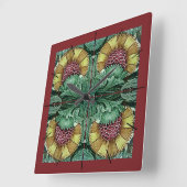 Horloges de William De Morgan Victorian (Angle)