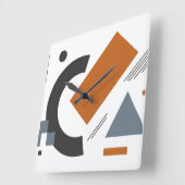 Horloges décoratives avec art géométrique créatif (Angle)