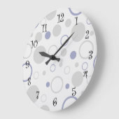 Horloges décorées dans des murs d'art moderne (Angle)