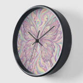 Horloges en forme d'ailes de papillon abstrait en  (Angle)