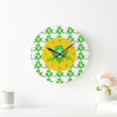 Horloges mignonnes du mur de grenouille (Maison)