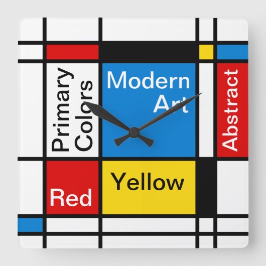 Horloges modernes de décoration murale (Recto)